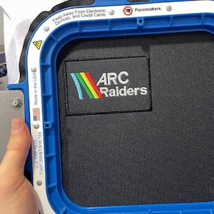 ARC Raiders Embroidered Patch – Game Logo Patch, Hook and Loop , Tactical Backpack Patch, Gamer Gift, Sci-Fi Embroidery