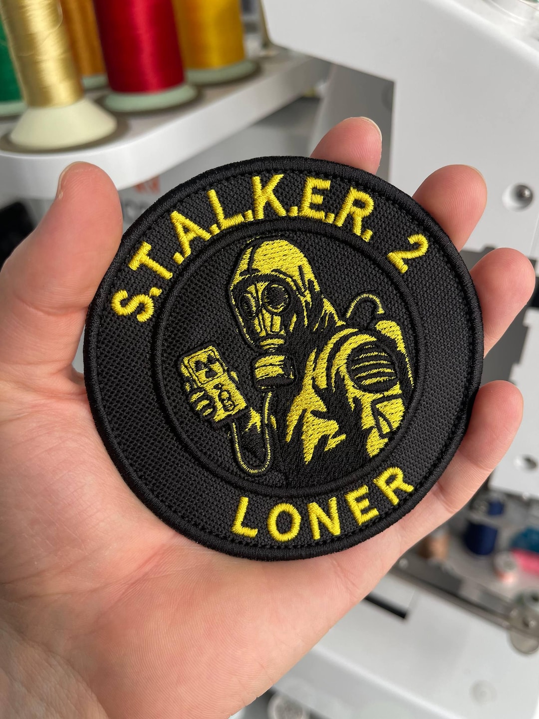 S.T.A.L.K.E.R. 2 Loner Faction Patch | the Zone Survival Morale Badge ...