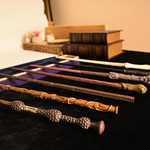 Personalized Wizard Wand with Free Box, Custom Wand with Name, 30 Styles Cosplay Wand,Magic Wand, Cosplay Wand, Birthday Gift, Harry's Wand
