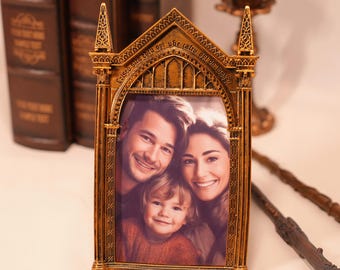 Warner Bros Harry Potter Alumni Gold Photo Frame Hedwig