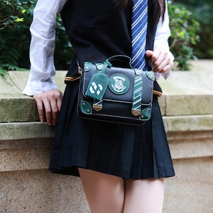 DIY Sacs en cuir à quatre branches, sac en cuir personnalisé, sac magique, sac à main en cuir, cadeau pour elle, cadeau de rentrée, cadeau pour les fans de Harry