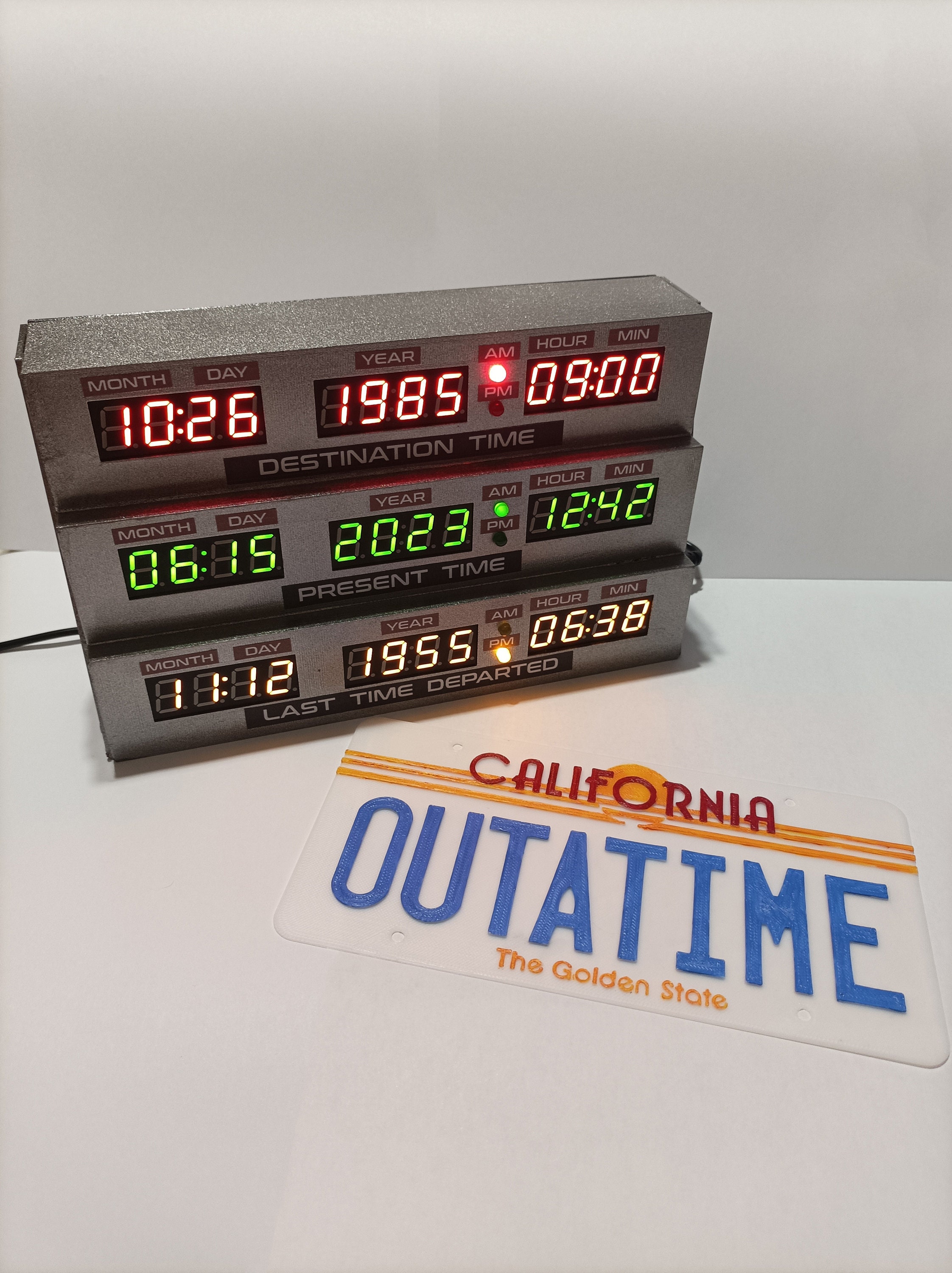 Back to the Future Watch time Machine Time Travel Machine of the