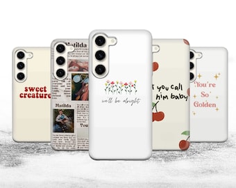 Etui na telefon z tekstem piosenki Harry'ego Stylesa do Samsunga Galaxy