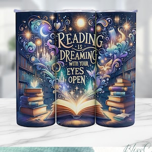 Buchliebhaber Tumbler Wrap, Alte Bücher PNG, Tumbler Wrap Für Leser, Bibliothek Geschenke 20 Unzen Tumbler Sublimation Design, Tumbler PNG Datei, BookTok