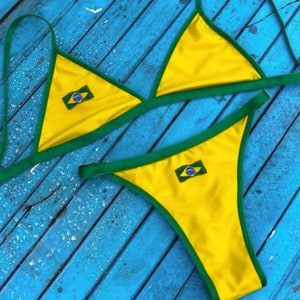 Brasil Flag Bikini