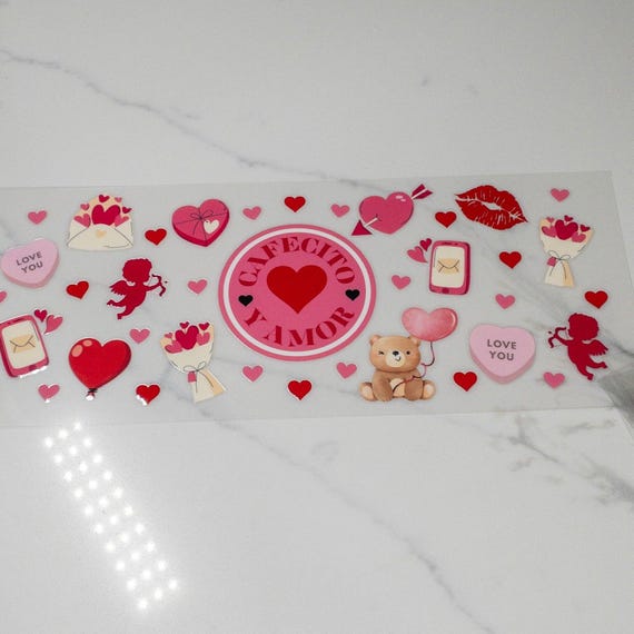 Pink Cafecito- UVDTF Wrap Pink Cafecito- UVDTF Wrap