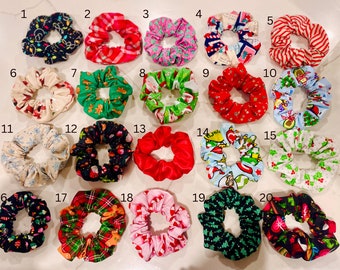 Christmas Scrunchies