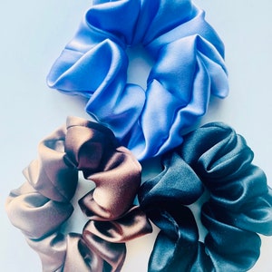 100% Mulberry Silk Scrunchies image 5