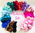 100% Mulberry Silk Scrunchies product logo