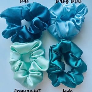 100% Mulberry Silk Scrunchies image 4