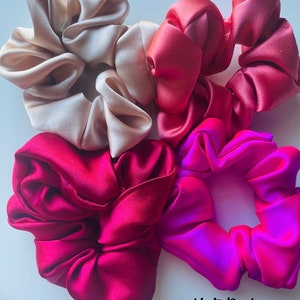100% Mulberry Silk Scrunchies image 3