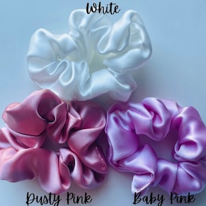 100% Mulberry Silk Scrunchies image 2