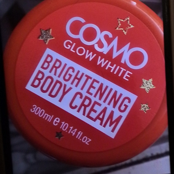 Brightening body cream