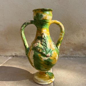 Anfora antica calabrese, vaso vintage italiano