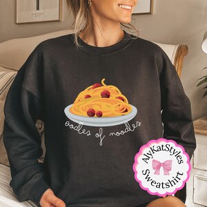 Pasta Lover Sweatshirt - Comfortable Foodie Pullover, Casual Dining Apparel, Unique Chef Present, Perfect Gift for Italian Cuisine Fans