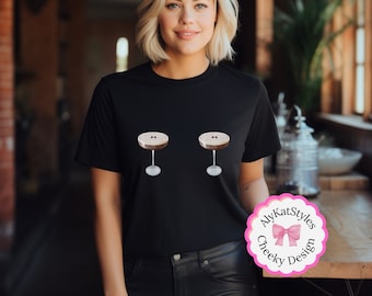 Espresso Martini Graphic Tee, Cocktail Lover Shirt