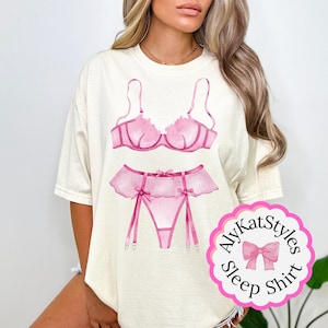 Bridesmaid Pajamas - Bride Getting Ready Outfit, Sleep Shirt, Matching Bachelorette Shirt, Cotton Nightgown Hen Party Pyjamas, Bride Gift