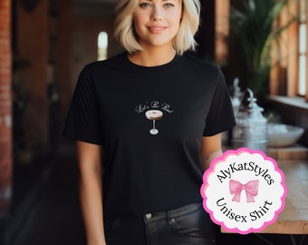 Camiseta gráfica Espresso Martini: "Let's Be Bad" (Seamos malos)