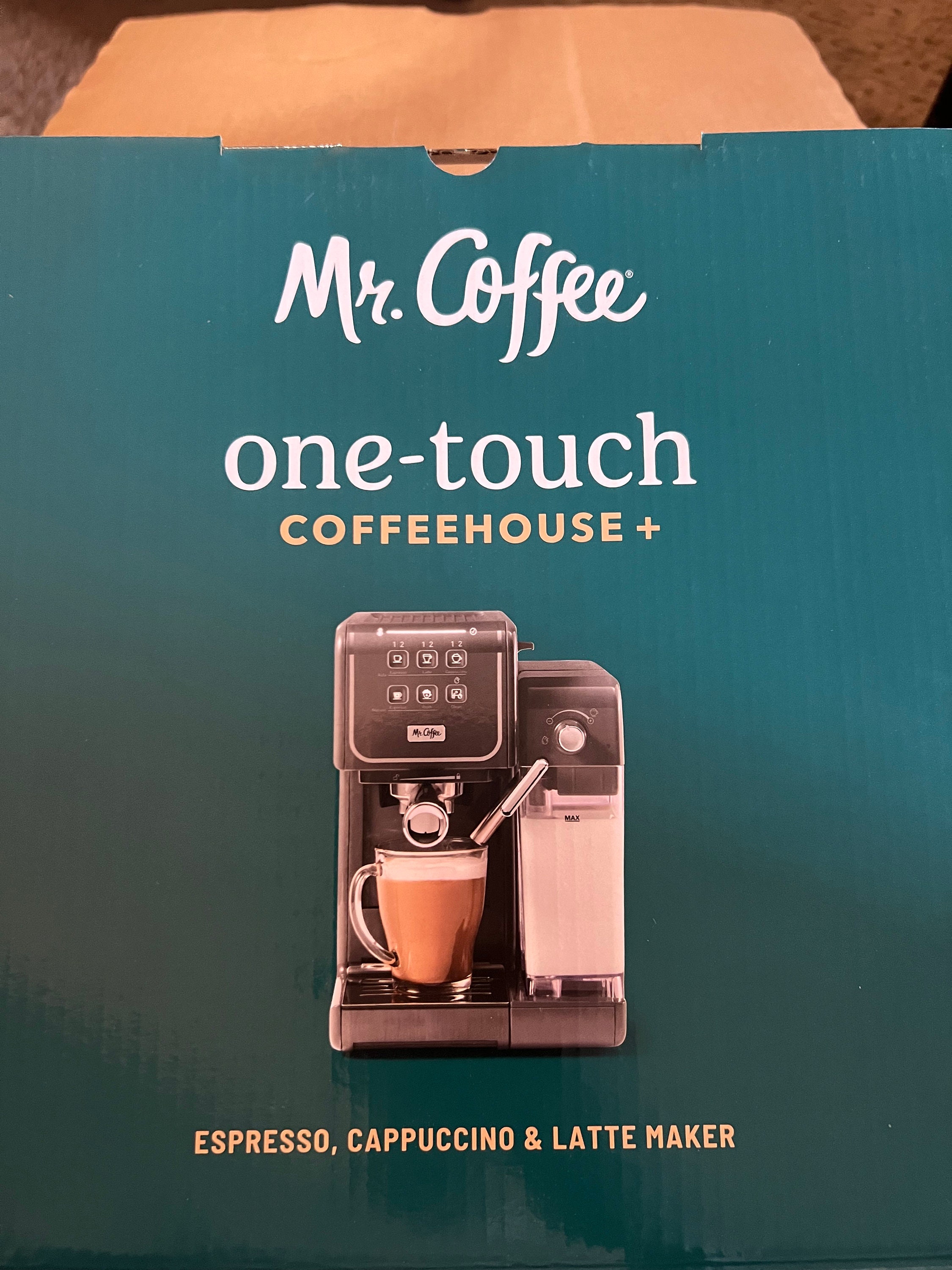 Mr. Coffee One-Touch CoffeeHouse+ Espresso, Cappuccino, and Latte