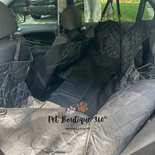 Dog Car Seat, Dog Backseat Cover, Pet Seat Protector, Pet Car Hammock