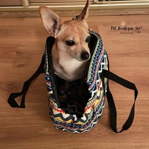 Dog Sling Carrier, Puppy Backpack Carrier, Dog Travel Bag, Puppy Sling