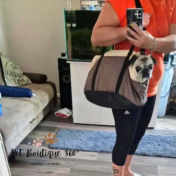 Dog Sling Carrier, Puppy Backpack Carrier, Dog Handbag, Puppy Sling, Pet Carrier Bag