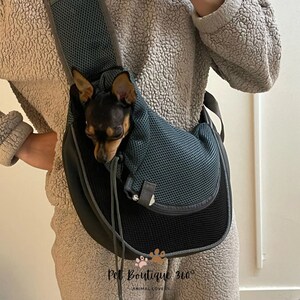 Dog Sling Carrier, Puppy Backpack Carrier, Dog Handbag, Puppy Sling, Pet Carrier Bag