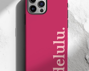 Custom Text Phone Case, Personalized Phone Cases, Custom Word Cases, Minimalist Case, Compatible with iPhone 17 Air, Pro Max, Plus, Galaxy