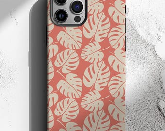 Monstera Phone Case, Plant Phone Case, House Plant, Monstera Plant, Tropical Plants, Compatible with iPhone, Samsung Galaxy, Google Pixel