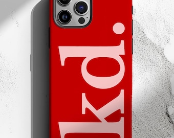Initial Phone Case, Personalized Initials, Initial Phone Cases, Monogram Cases, Custom, Compatible with iPhone, Samsung Galaxy, Google Pixel