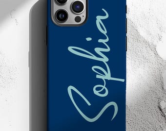 Custom Name Phone Case, Name Phone Cases, Personalized Phone Case, Custom Name iPhone, Compatible with iPhone, Samsung Galaxy, Google Pixel