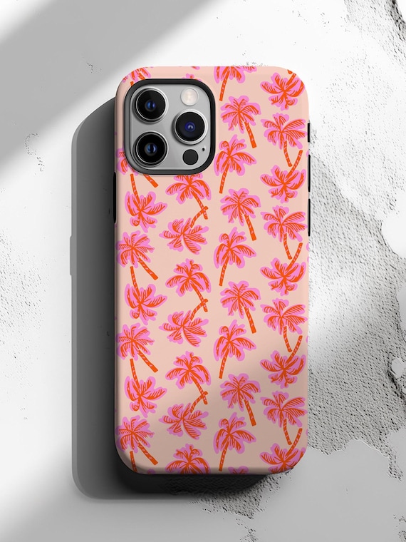Palm Trees Phone Case, MagSafe Compatible, Coastal Beach Phone Cases,  Beachy Case, Coastal, Magnetic iPhone, iPhone 17 Air, Pro Max, Plus