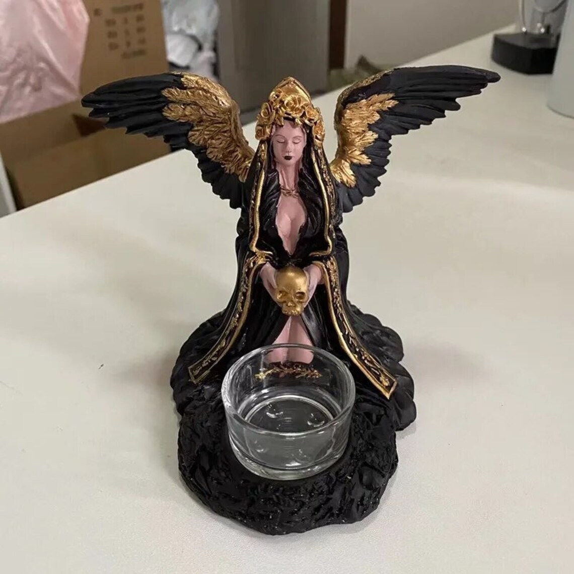 Final Sermon Reaper Candle Holder 21cm main image 1