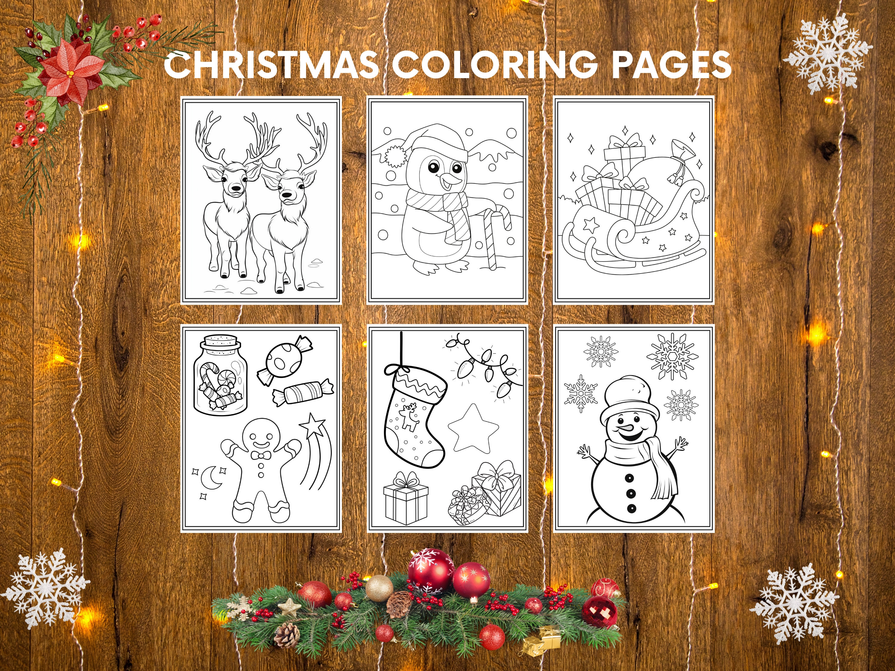 Printable Christmas Coloring Pages for Kids Xmas Coloring Pages ...