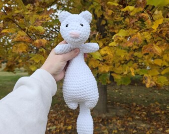 Weighted Ferret Plushie | Crochet animal pet | Handmade animal plush | Cute gift for Ferret lover | Plushy floppy ferret