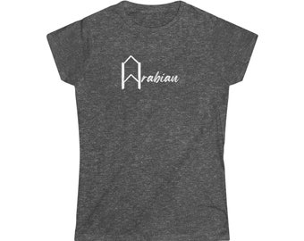 ARABIAN Horse Breed Women's Softstyle Tee - Equestrian Gifts - Equine Apparel for Women - Horse Gifts - Dressage