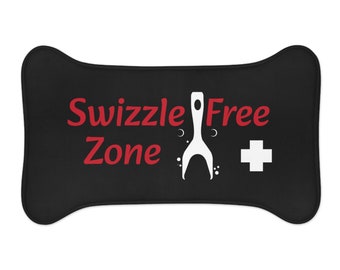 Greater Swiss Mountain Dog "No Swizzle!" Pet Feeding Mats - Swissy - Swissi - GSMD