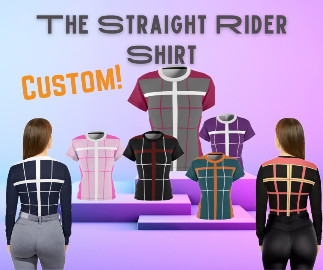 The Equestrian Straight Rider Shirt - Custom Order - Dressage Training ...