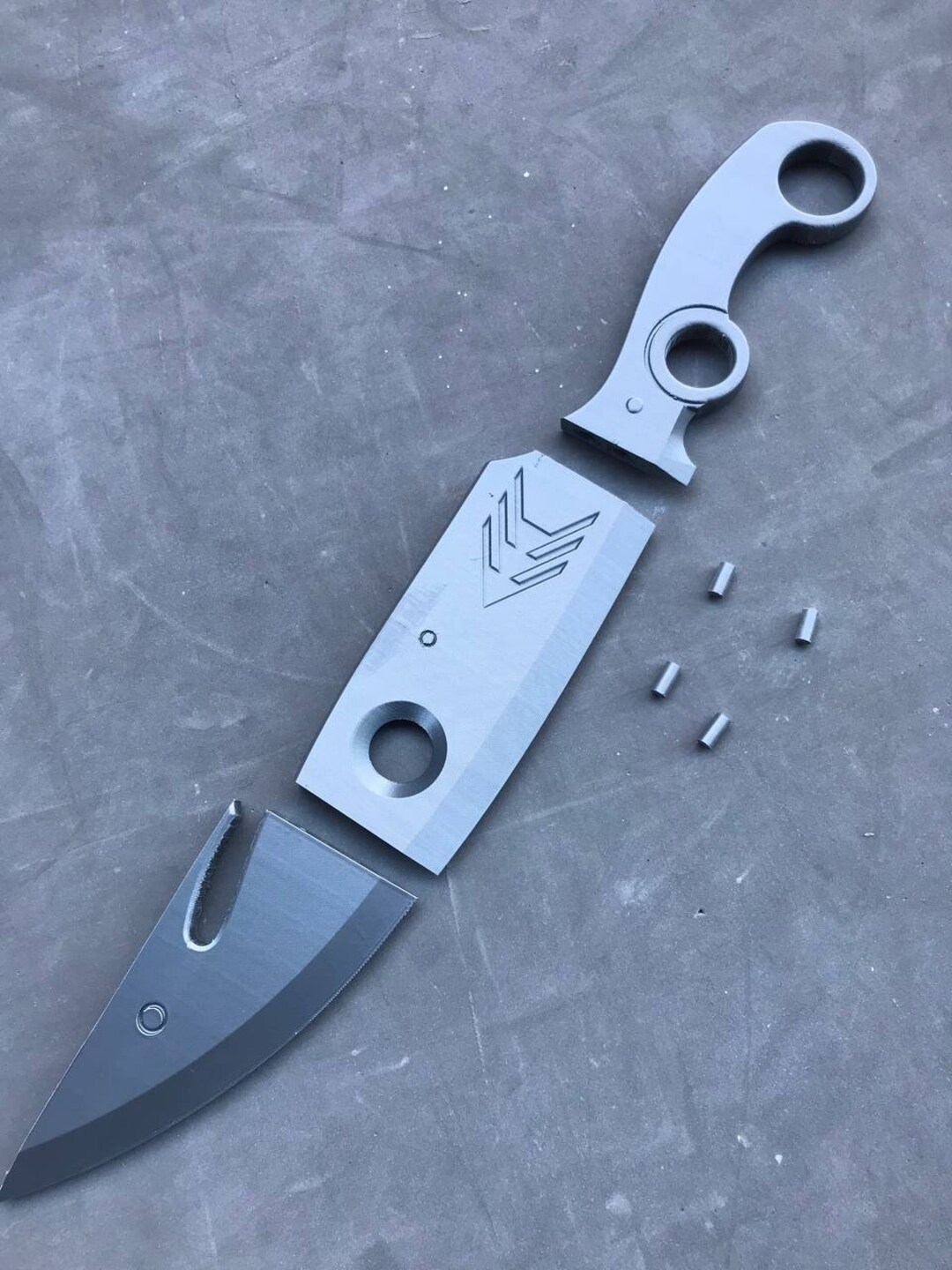 Destiny Hunter Knife 3D Printed Kit for Cosplay Etsy