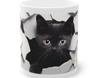 Tasse Katze, Geschenk für Kollege, Katzentasse, Geschenk Weihnachten, Geschenk Kollegin, Katzenbecher, Kaffeetasse, Kaffeebecher, Kätzchen