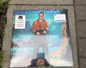 Elton John 'Caribou ' Sky Blue Coloured Vinyl 2LP - RSD 2024 - New & Sealed