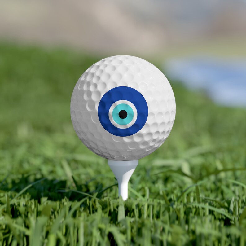 Mati Golf Ball, Evil Eye Golf Balls Etsy