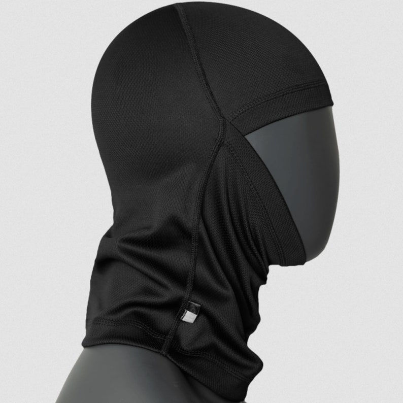 Black and Olive Balaclava Mask / Balaclava Hat / Full Face Mask