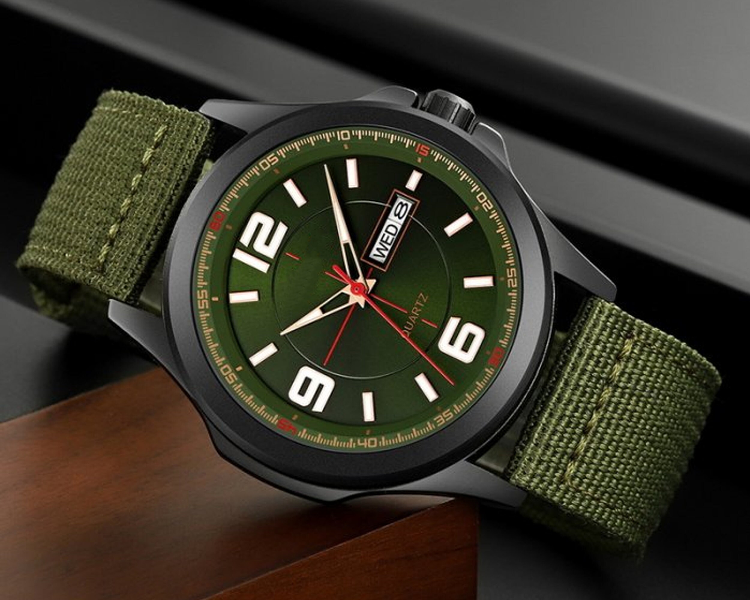 Reloj militar Special Forces suizo luminoso, reloj táctico de acero  inoxidable para hombres, relojes de hombre.