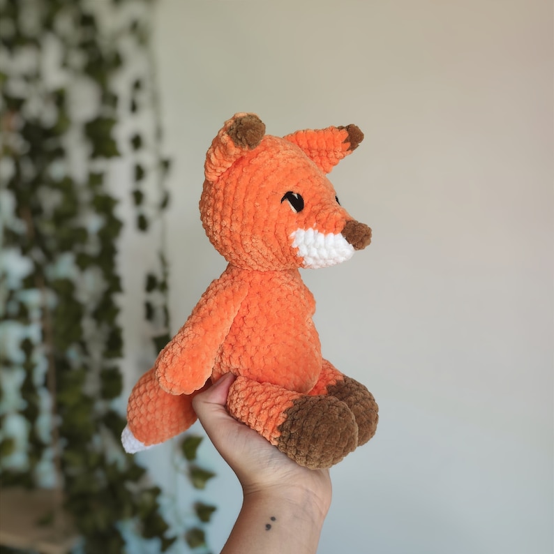 Amber the Fox Pattern / Amigurumi Plushie PDF File image 4