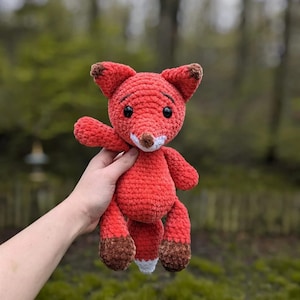 Amber the Fox Pattern / Amigurumi Plushie PDF File image 5