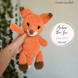 Amber the Fox Pattern / Amigurumi Plushie PDF File image 1