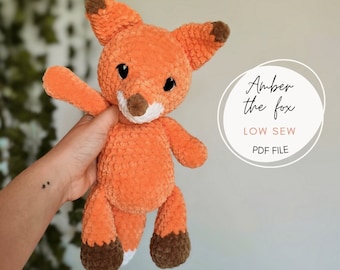 Amber the Fox Pattern / Amigurumi Plushie PDF File