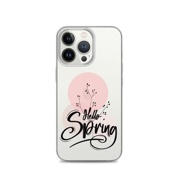Hello Spring iPhone Case