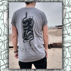 Tangled Snake T-Shirt - Grey